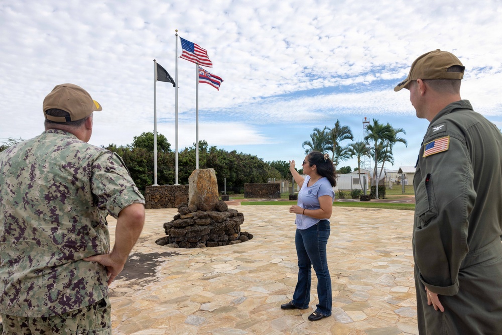 Rear Admiral Brad Collins Visits PMRF