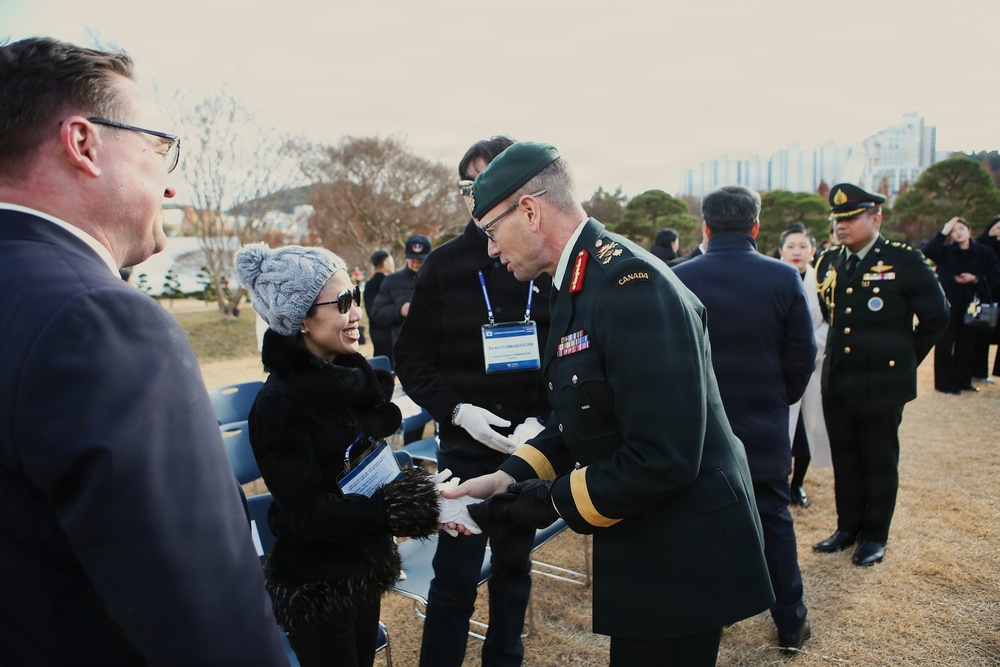 UN Command, Thailand Mark Final Resting of Two Korean War Veterans in Busan