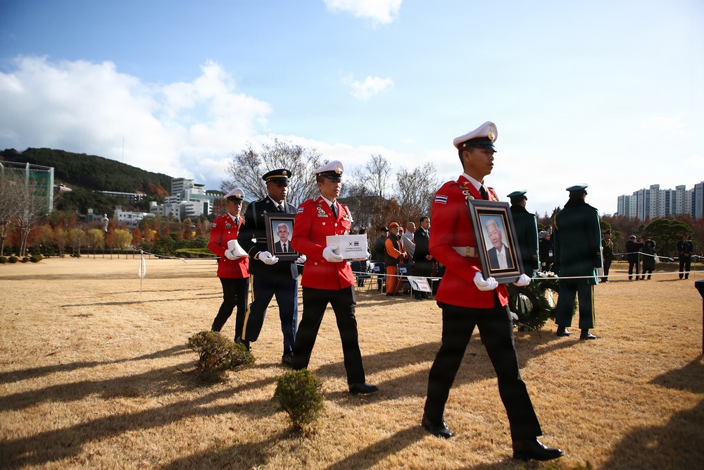UN Command, Thailand Mark Final Resting of Two Korean War Veterans in Busan
