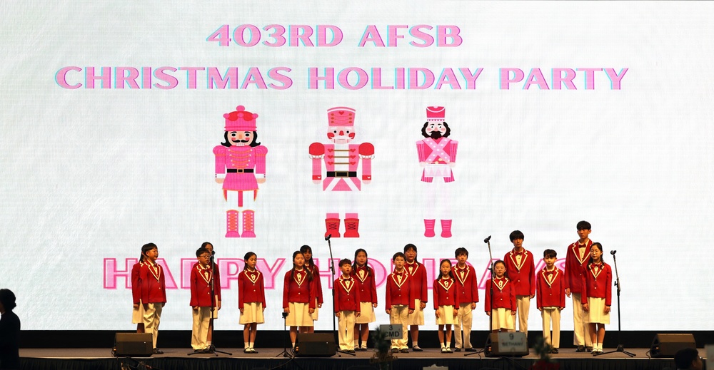 403rd AFSB held its annual holiday party