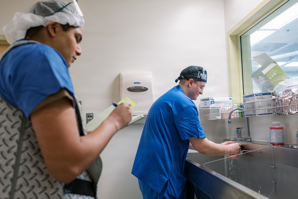 Hand Hygiene Observation at U.S. Naval Hospital Guam