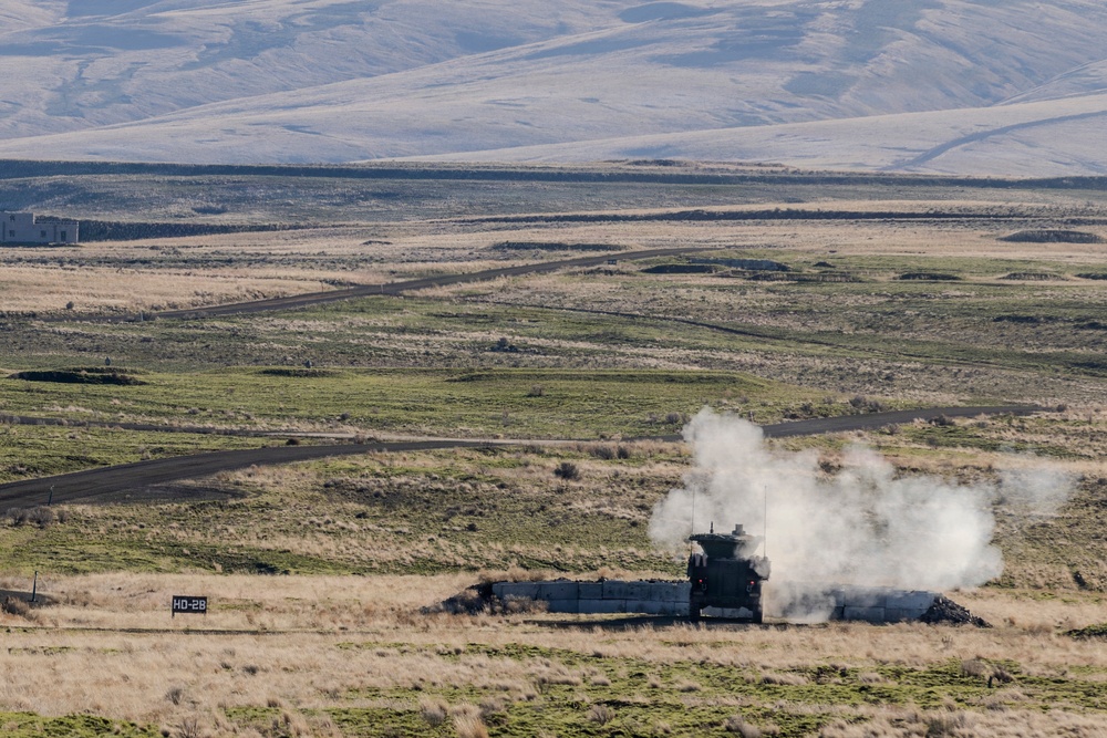 1-2 Stryker Brigade Combat Team Conducts 30mm Training