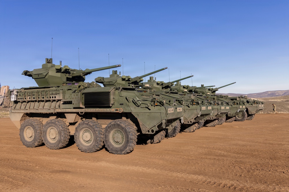 1-2 Stryker Brigade Combat Team Conducts 30mm Training