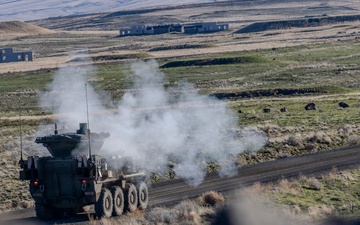 1-2 Stryker Brigade Combat Team Conducts 30mm Training