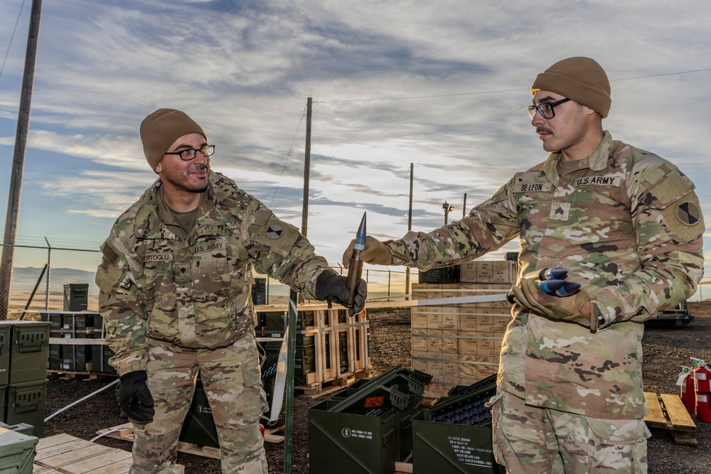 1-2 Stryker Brigade Combat Team Conducts 30mm Training