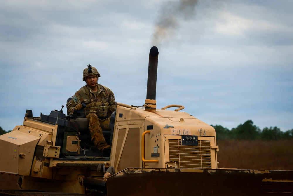 Engineers Enhance Battlefield Mobility During Operation Tiger Dawn