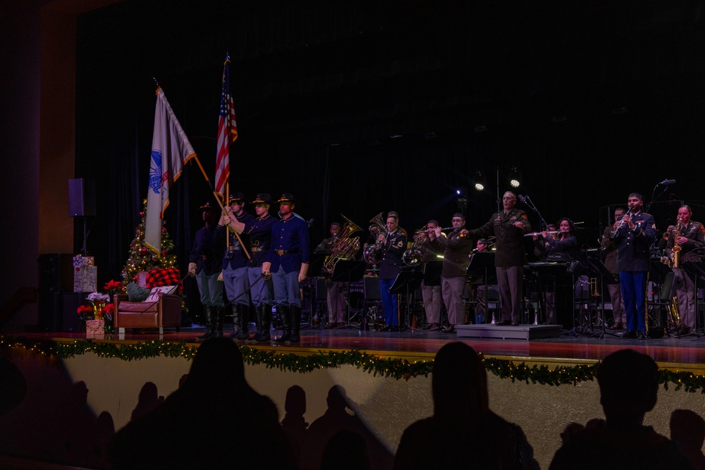 First Team Band spreads Christmas cheer at Ellison High School