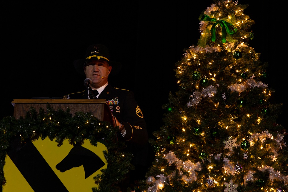First Team Band spreads Christmas cheer at Ellison High School