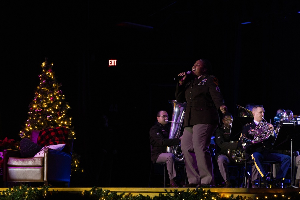 First Team Band spreads Christmas cheer at Ellison High School