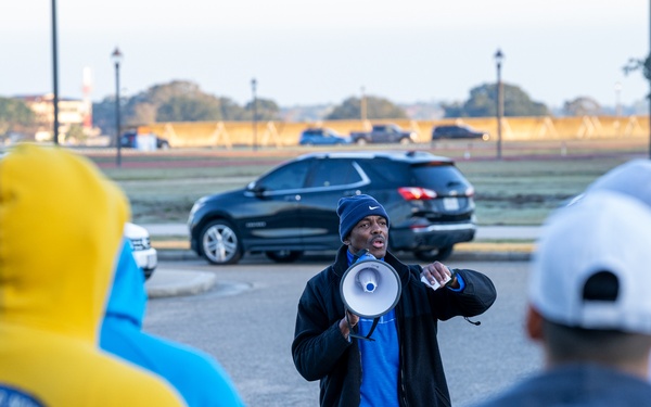 Keesler residents participate in annual Jingle Bell 5k
