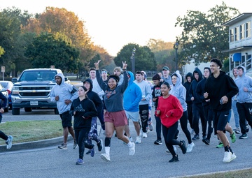 Keesler residents participate in annual Jingle Bell 5k