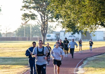 Keesler residents participate in annual Jingle Bell 5k