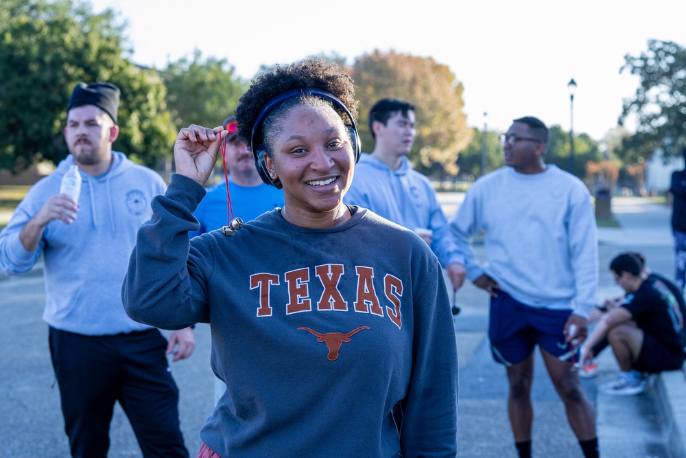Keesler residents participate in annual Jingle Bell 5k