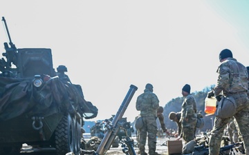 1-38 Infantry Trains During Combined Arms Live Fire