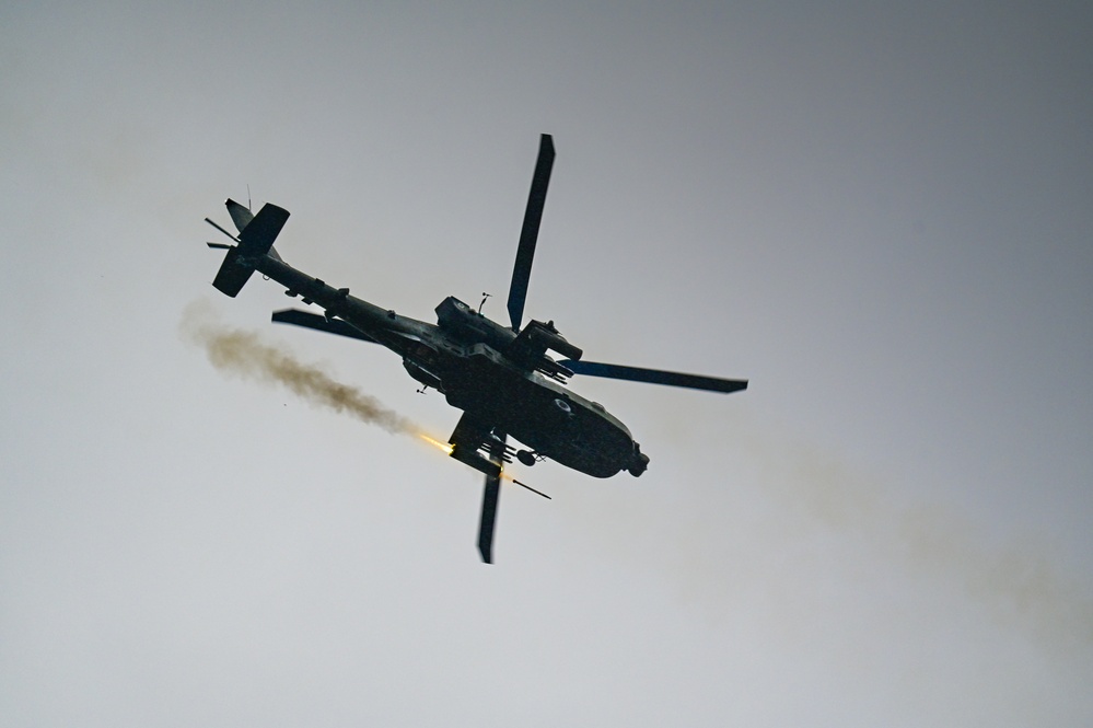1-38 Infantry Trains During Combined Arms Live Fire