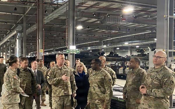 Top ASC leaders conduct APS-2 site visits, key leader engagements across Europe