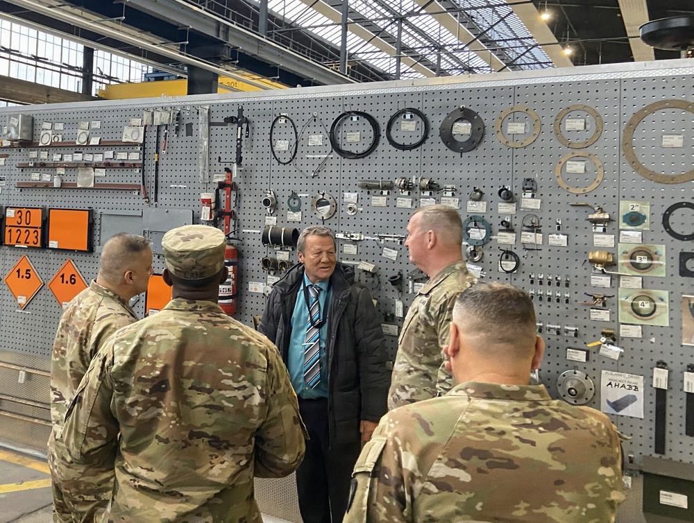 Top ASC leaders conduct APS-2 site visits, key leader engagements across Europe