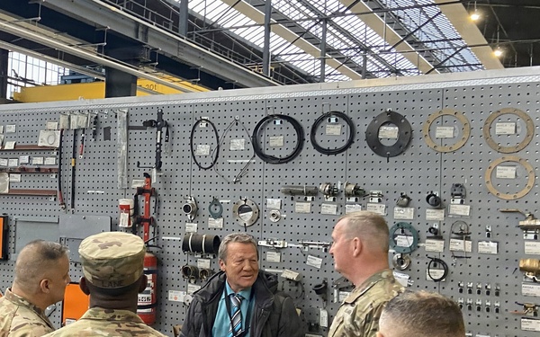 Top ASC leaders conduct APS-2 site visits, key leader engagements across Europe