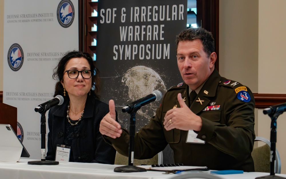 1st TIAD Takes on Gray Zone Warfare at SOF and Irregular Warfare Symposium