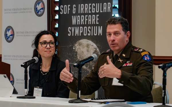 1st TIAD Takes on Gray Zone Warfare at SOF and Irregular Warfare Symposium