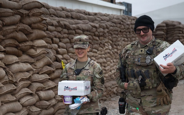 U.S. Soldiers in Iraq Gifted Surprise Care Packages From Operation Gratitude Charity