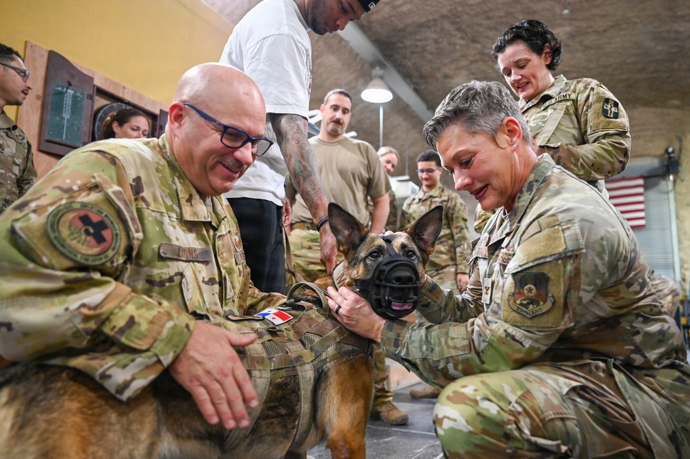 Airmen Train in K-9 TCCC Procedures