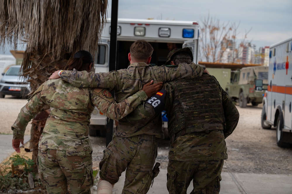 Incirlik participates in Spanish Crisis response exercise