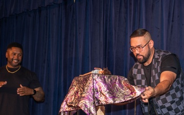 NSF Diego Garcia hosts Armed Forces Entertainment’s live comedy show