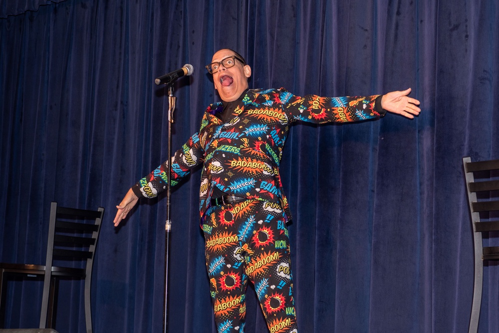 NSF Diego Garcia hosts Armed Forces Entertainment’s live comedy show