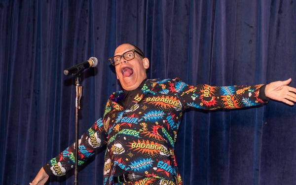 NSF Diego Garcia hosts Armed Forces Entertainment’s live comedy show