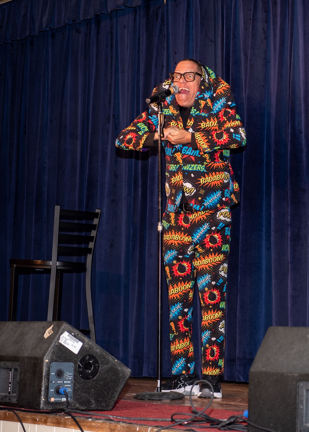 NSF Diego Garcia hosts Armed Forces Entertainment’s live comedy show