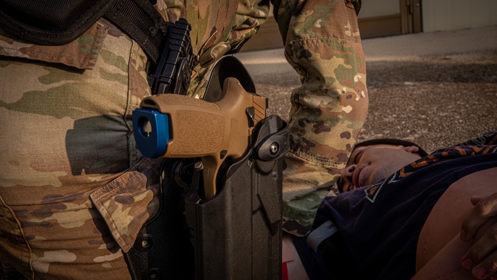 VMC military police and first responders train during Law Enforcement Exercise