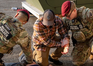 VMC military police and first responders train during Law Enforcement Exercise