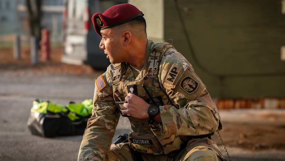 VMC military police and first responders train during Law Enforcement Exercise