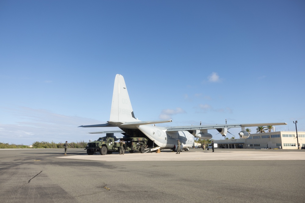 12th LAAB Executes a Sensing Expeditionary Advanced Base FTX on Wake Island