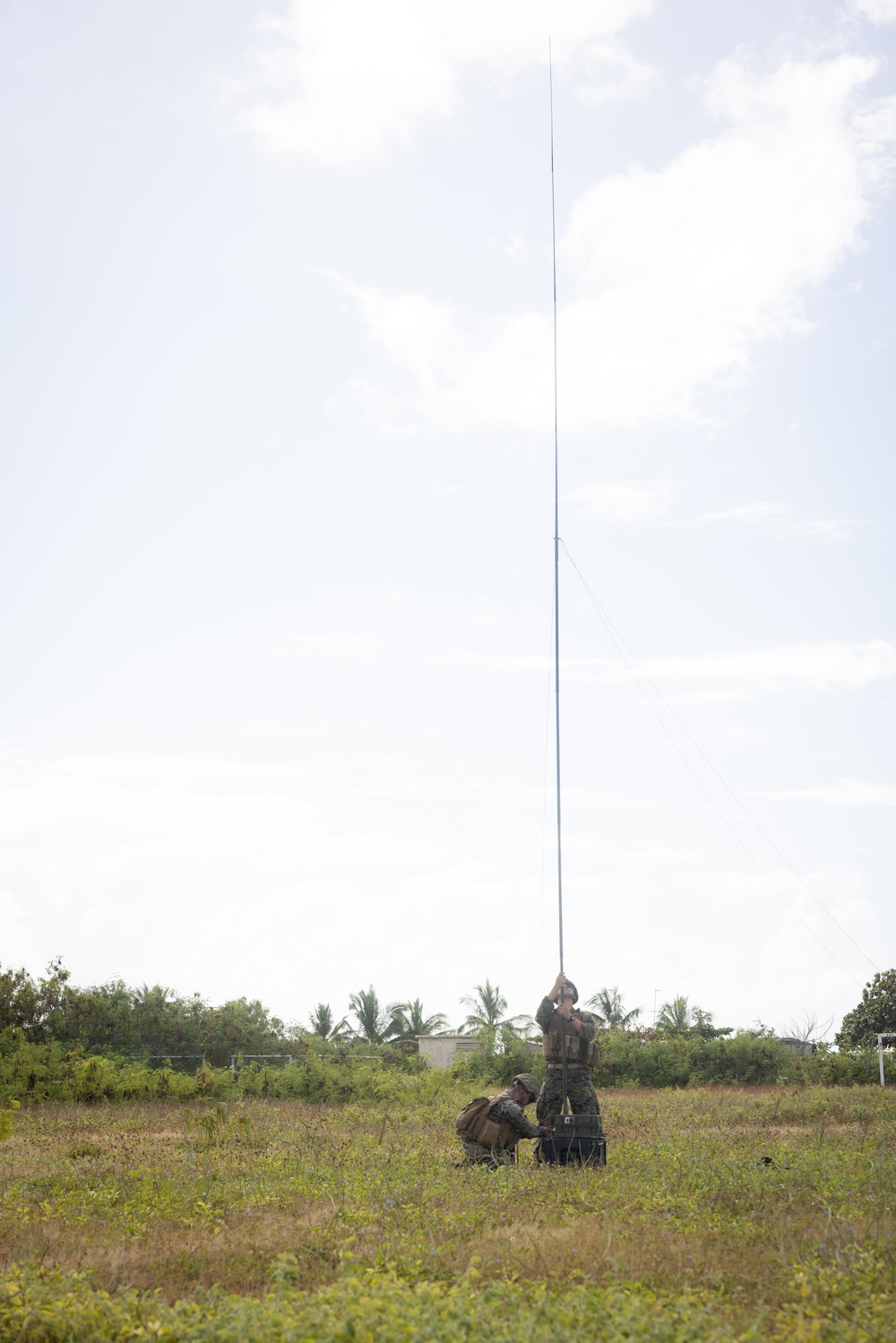 12th LAAB Executes a Sensing Expeditionary Advanced Base FTX on Wake Island
