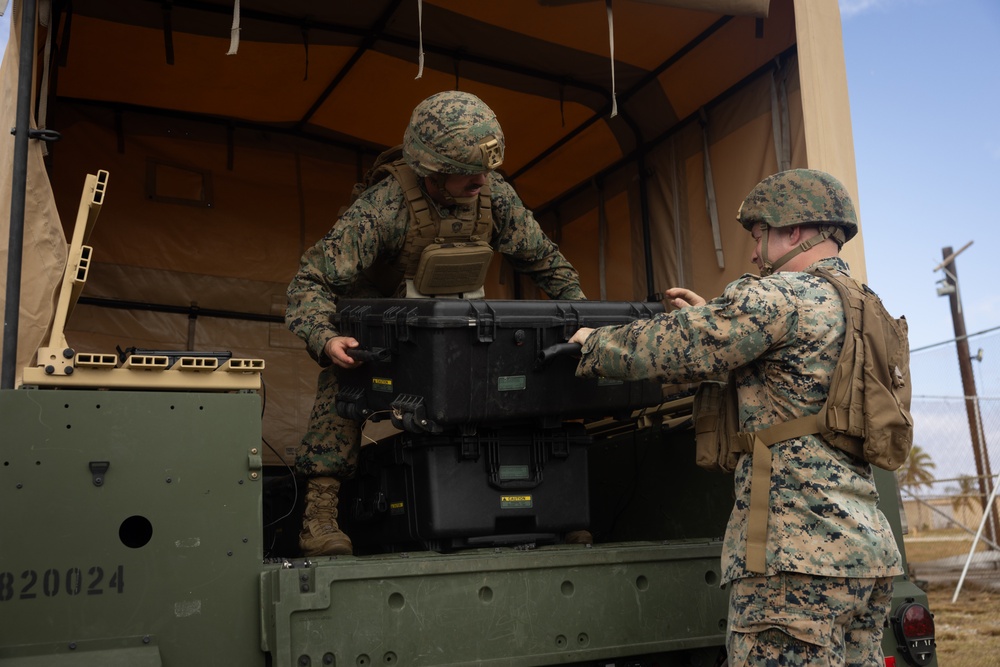 12th LAAB Executes a Sensing Expeditionary Advanced Base FTX on Wake Island