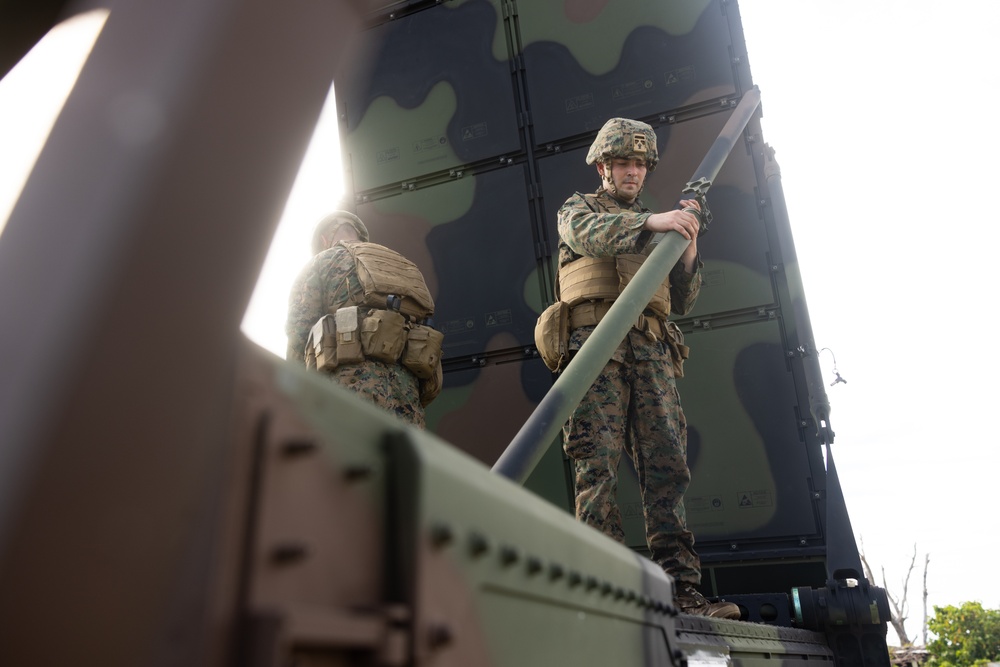 12th LAAB Executes a Sensing Expeditionary Advanced Base FTX on Wake Island