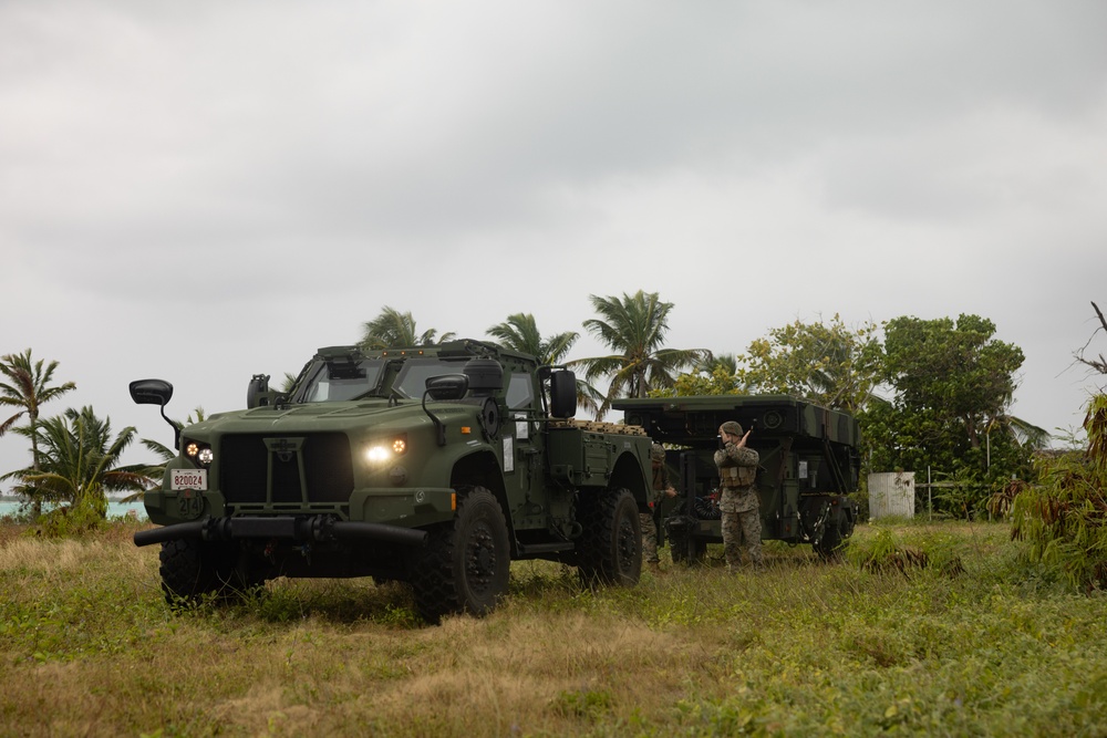 12th LAAB Executes a Sensing Expeditionary Advanced Base FTX on Wake Island