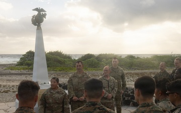 12th LAAB Participates in a Memorial Ceremony on Wake Island