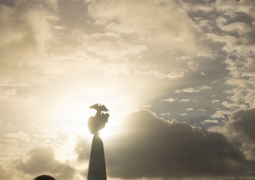 12th LAAB Participates in a Memorial Ceremony on Wake Island