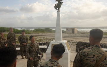 12th LAAB Participates in a Memorial Ceremony on Wake Island