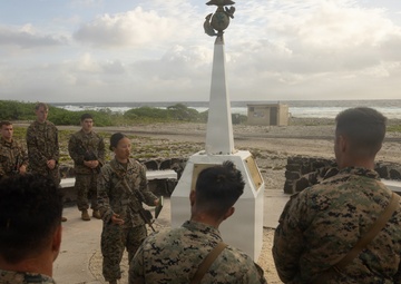 12th LAAB Participates in a Memorial Ceremony on Wake Island