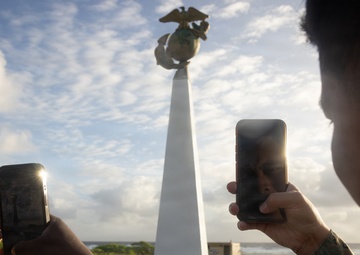 12th LAAB Participates in a Memorial Ceremony on Wake Island
