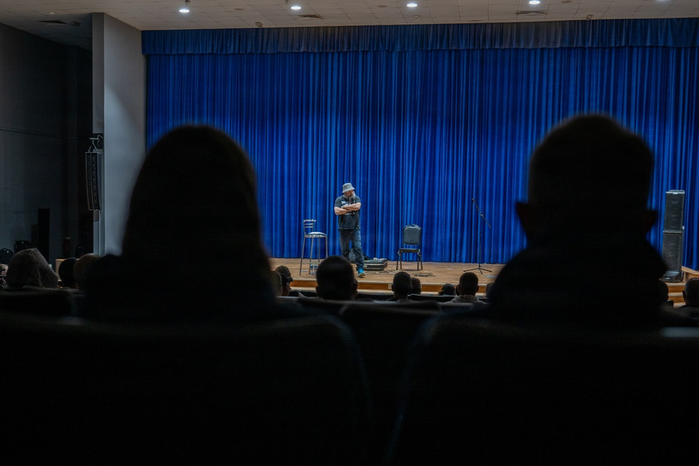 Chris Newburgh visits the 386th