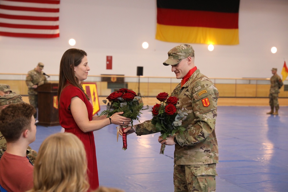 41st Field Artillery Brigade Relinquishment of Responsibility