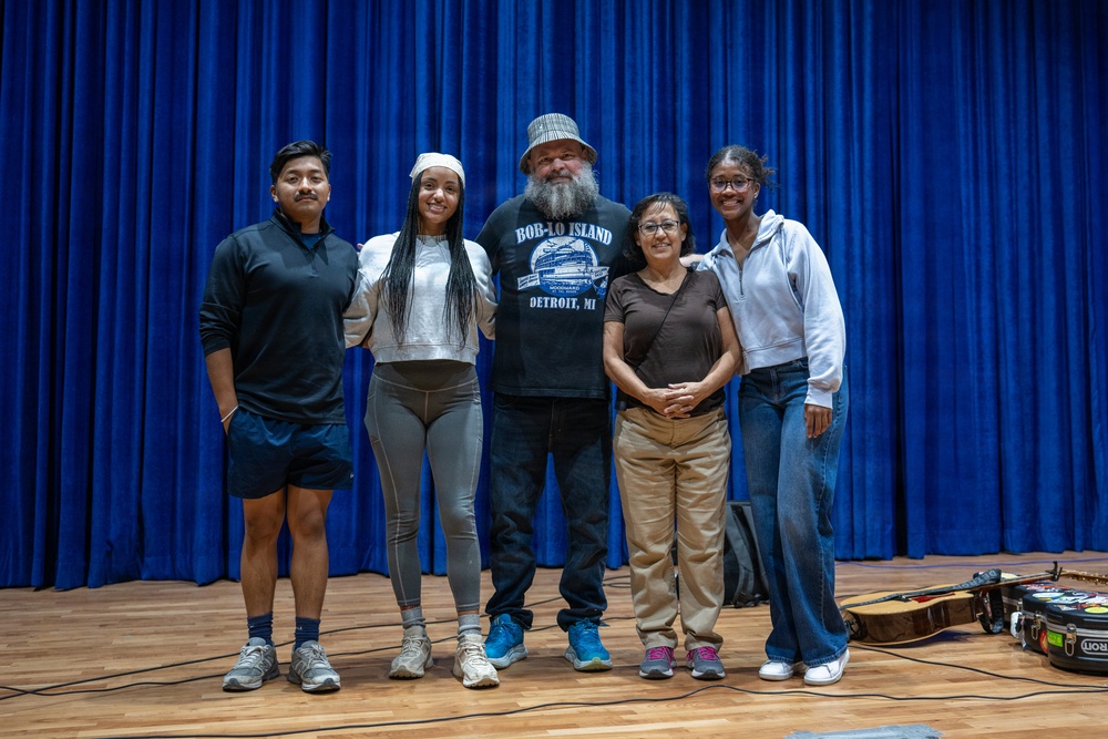 Chris Newburgh visits the 386th