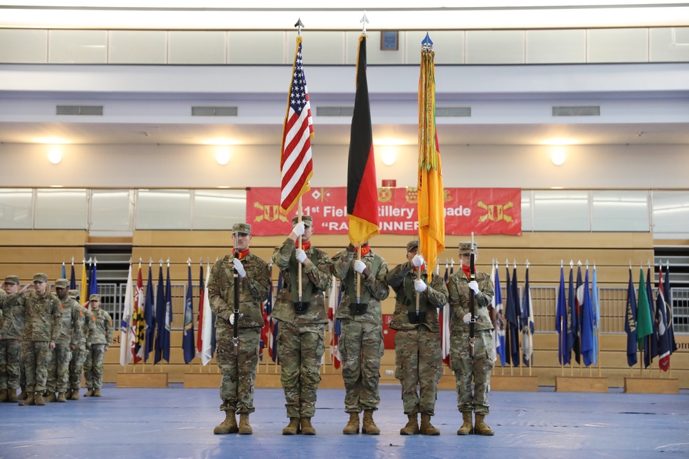 41st Field Artillery Brigade Relinquishment of Responsibility