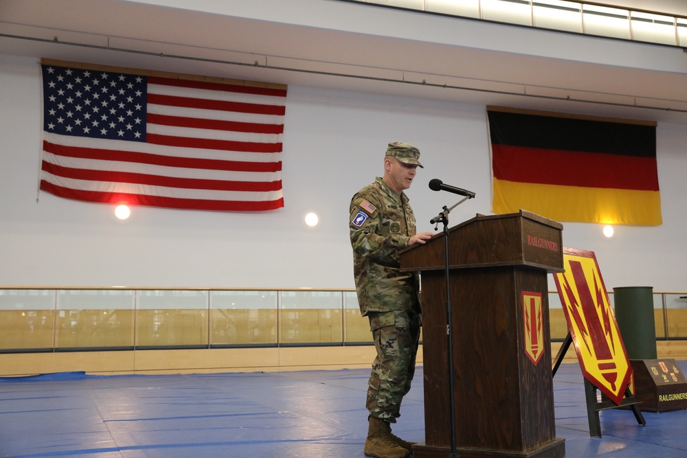 41st Field Artillery Brigade Relinquishment of Responsibility