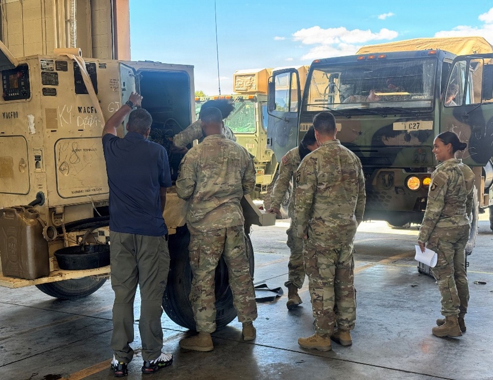 LAR training at equipment rodeo